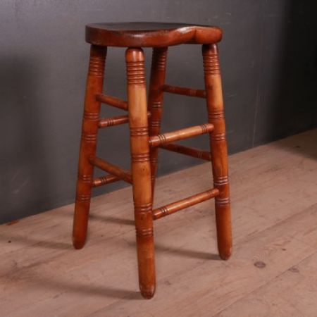 Antiker englischer Barhocker von ca 1890