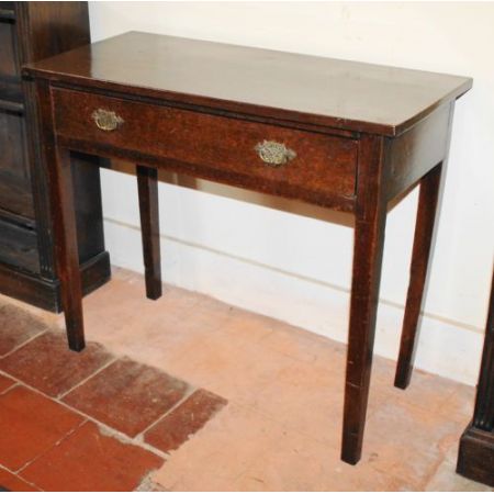 Antiker George III. Occassional Table/Beistelltisch aus Eiche Massivholz