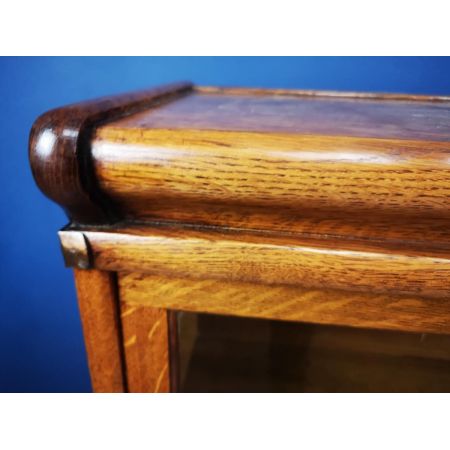 Antiker Barristers Bücherschrank aus Eichenholz von ca 1900