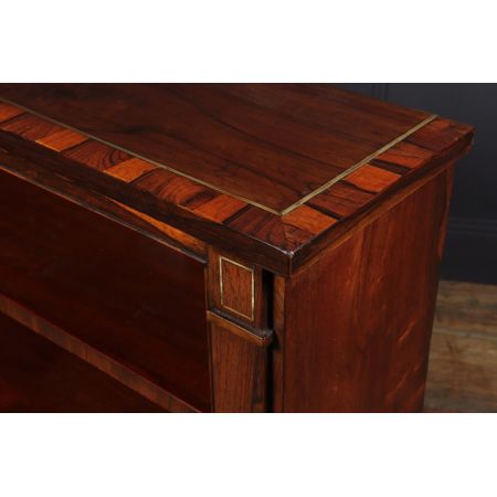 Antikes Palisander Bücherregal von ca 1810