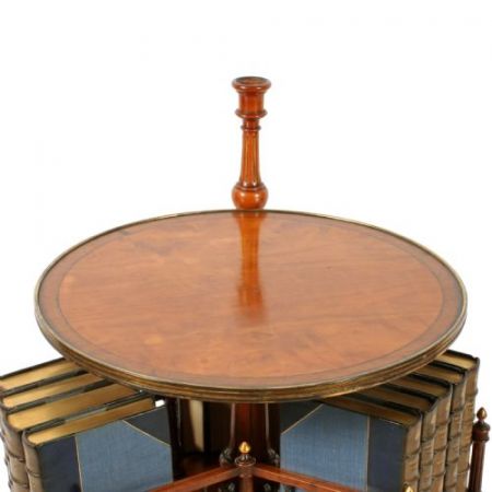 Antiker Bücherständer aus Satinholz