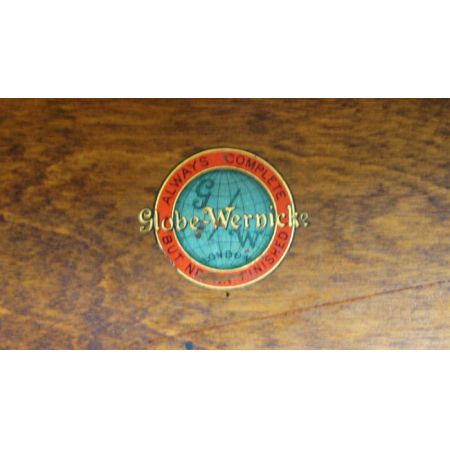 Antiker Mahagoni Bücherschrank 