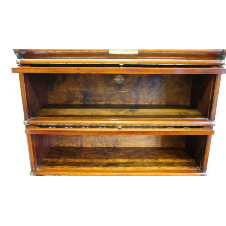 Antiker Mahagoni Bücherschrank 