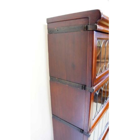 Antiker Mahagoni Bücherschrank 