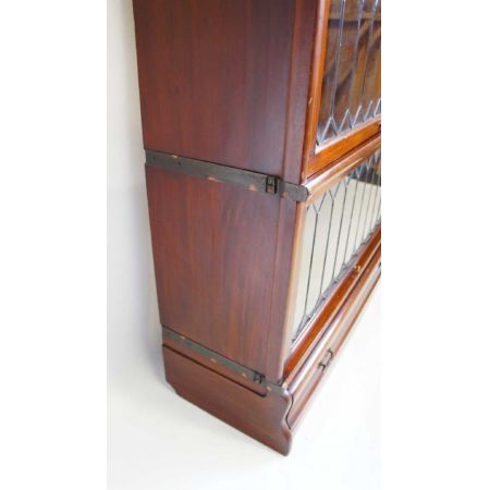 Antiker Mahagoni Bücherschrank 