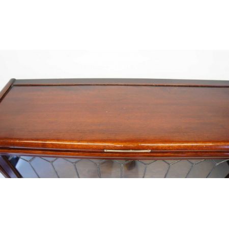 Antiker Mahagoni Bücherschrank 