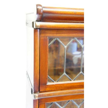 Antiker Mahagoni Bücherschrank 