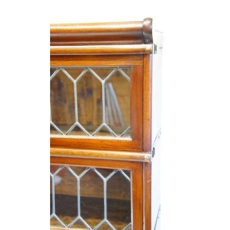 Antiker Mahagoni Bücherschrank 