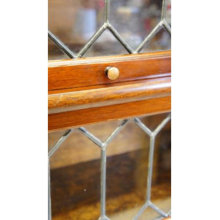 Antiker Mahagoni Bücherschrank 