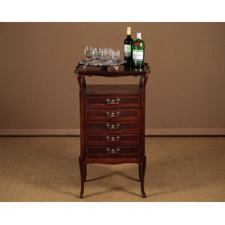 Antiker Seitenschrank im Jugendstil von ca 1910