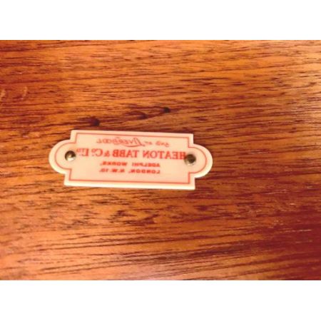 Antiker Eck-Cocktailschrank von Heaton Tabb & Co.