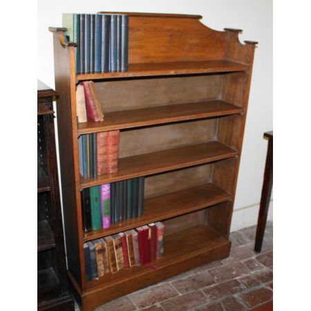 Antikes bookcase aus Eiche Massivholz 1910