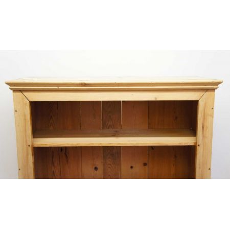 Antikes bookcase aus Kiefernholz Massivholz 1920