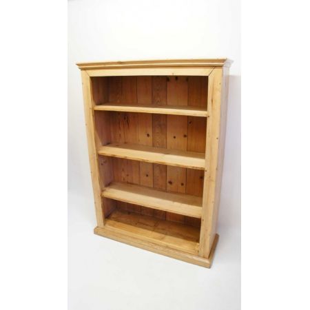 Antikes bookcase aus Kiefernholz Massivholz 1920