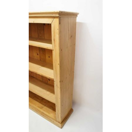 Antikes bookcase aus Kiefernholz Massivholz 1920
