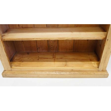 Antikes bookcase aus Kiefernholz Massivholz 1920