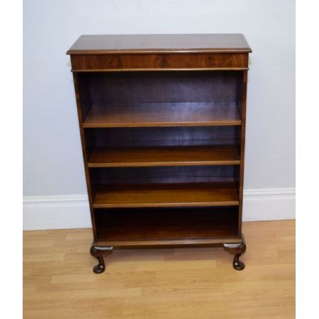 Antikes bookcase/Bücherschrank aus Mahagoni Massivhotz 1920