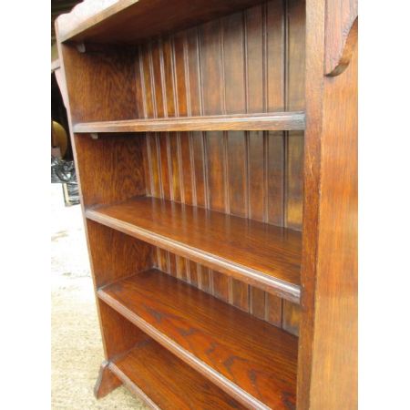 Antikes bookcase/Bücherschrank aus Eiche Massivholz spätes 19. Jahrhundert