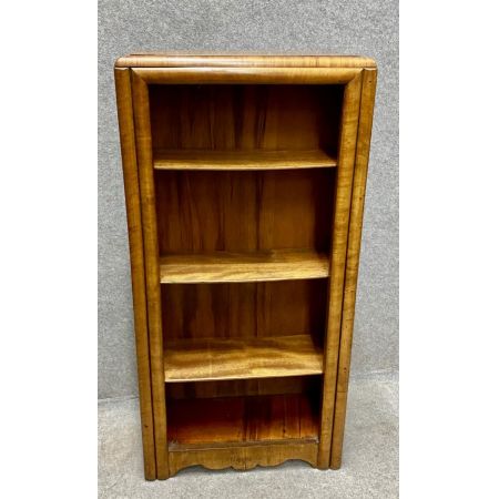Antikes bookcase/Bücherschrank aus Nussbaumholz Massivholz 1930