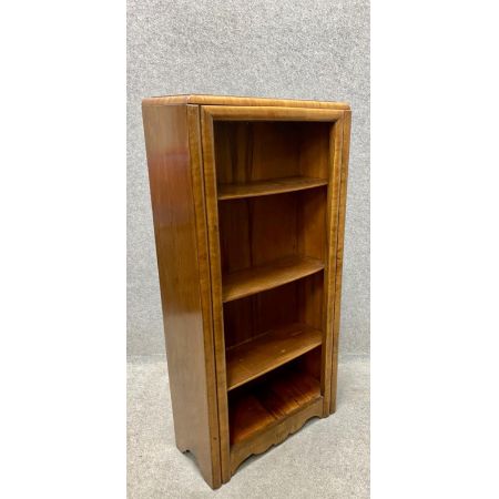 Antikes bookcase/Bücherschrank aus Nussbaumholz Massivholz 1930