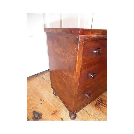 Antike Miniatur Kommode aus Mahagoni