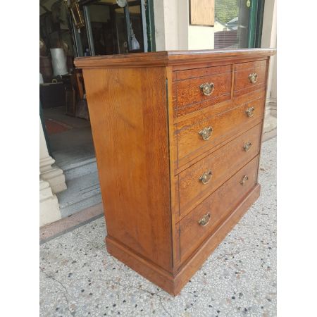 Antike Kommode aus Kiefernholz von 1890