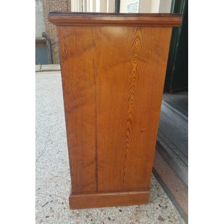 Antike Kommode aus Kiefernholz von 1890