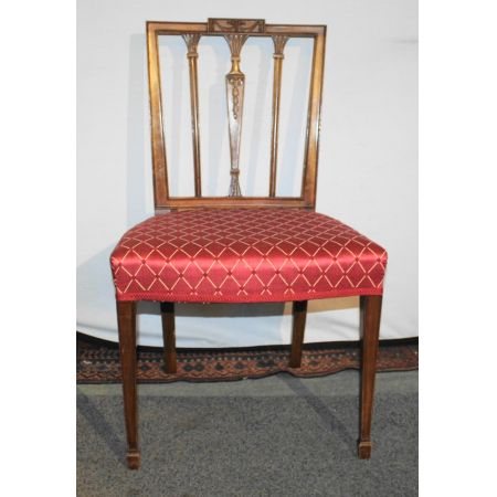 Antikes Set aus sechs Mahagoni Stühlen von Baker of Bath