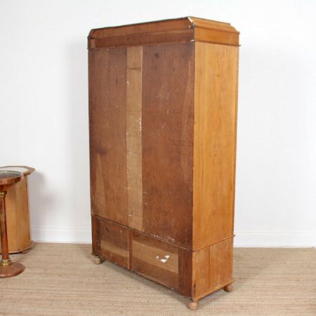 Antike Arts & Crafts Gaderobe aus Eichenholz 