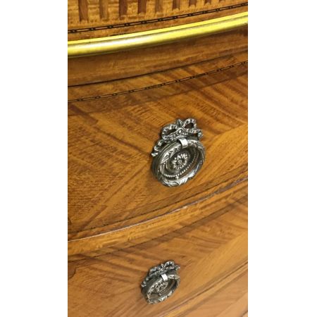 Antike Inlaid Gaderobe aus Satinholz