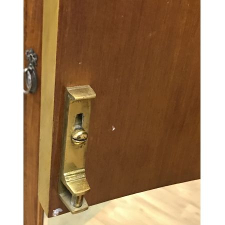 Antike Inlaid Gaderobe aus Satinholz