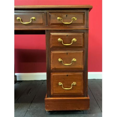 Antiker Schreibtisch aus Mahagoni Massivholz 1905-1910