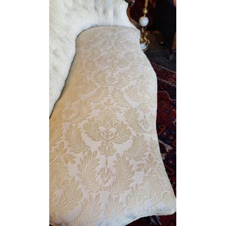 Antike Palisander Chaise Longue von 1850