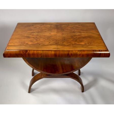 Antiker Art-Deco-Couchtisch von 1930