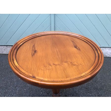 Antiker Beistelltisch aus Mahagoni Massivholz 1920