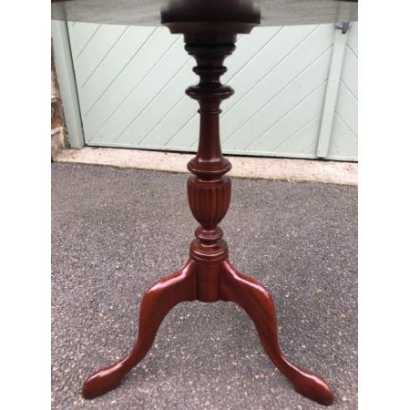 Antiker Weintisch aus Mahagoni Massivholz 1920