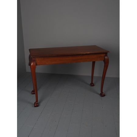 Antiker Beistelltisch aus Mahagoni Massivholz 1890