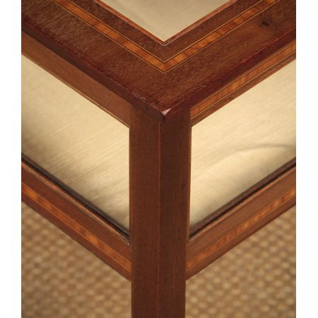 Antiker Bijouterie Display Top Tisch um 1910.