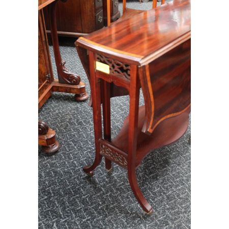 Antiker sutherland table aus Mahagoni Massivholz 1900