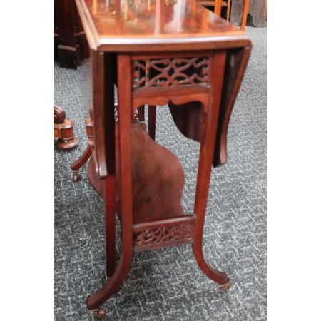 Antiker sutherland table aus Mahagoni Massivholz 1900