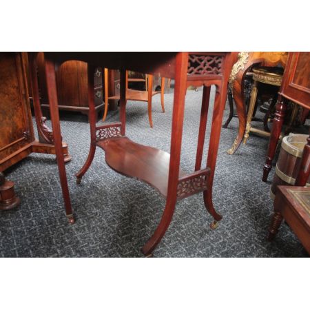 Antiker sutherland table aus Mahagoni Massivholz 1900