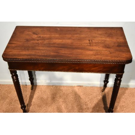 Antiker regency Tee-Tisch/Beistelltisch aus Mahagoni Massivholz 1815