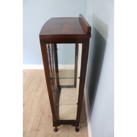 Vintage Dixieland Jazz Club Vitrine mit Bogenfront 