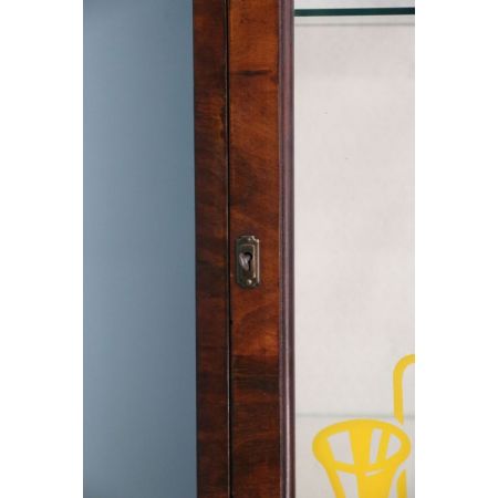 Vintage Dixieland Jazz Club Vitrine mit Bogenfront 