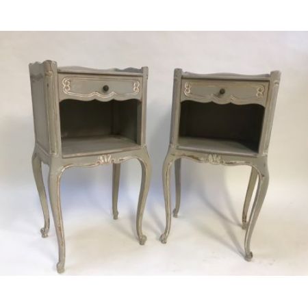 Antikes Paar schöner französischer Nachttische von 1930