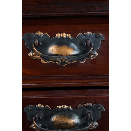 Große antike Musikschrank mit Schubladen