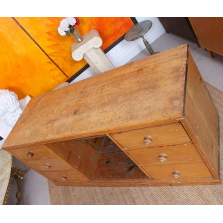 Antike Kommode aus Kiefernholz Massivholz 1880