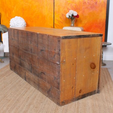 Antike Kommode aus Kiefernholz Massivholz 1880