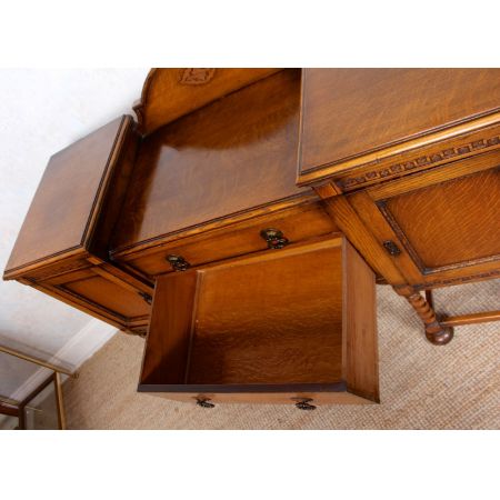 Antikes Eichenholz Sideboard 