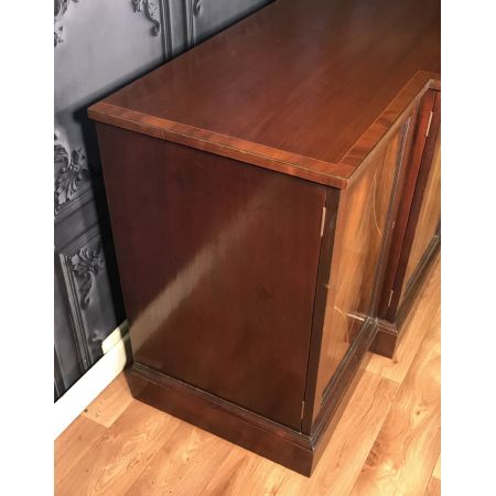 Antikes Breakfront Sideboard aus Mahagoni 